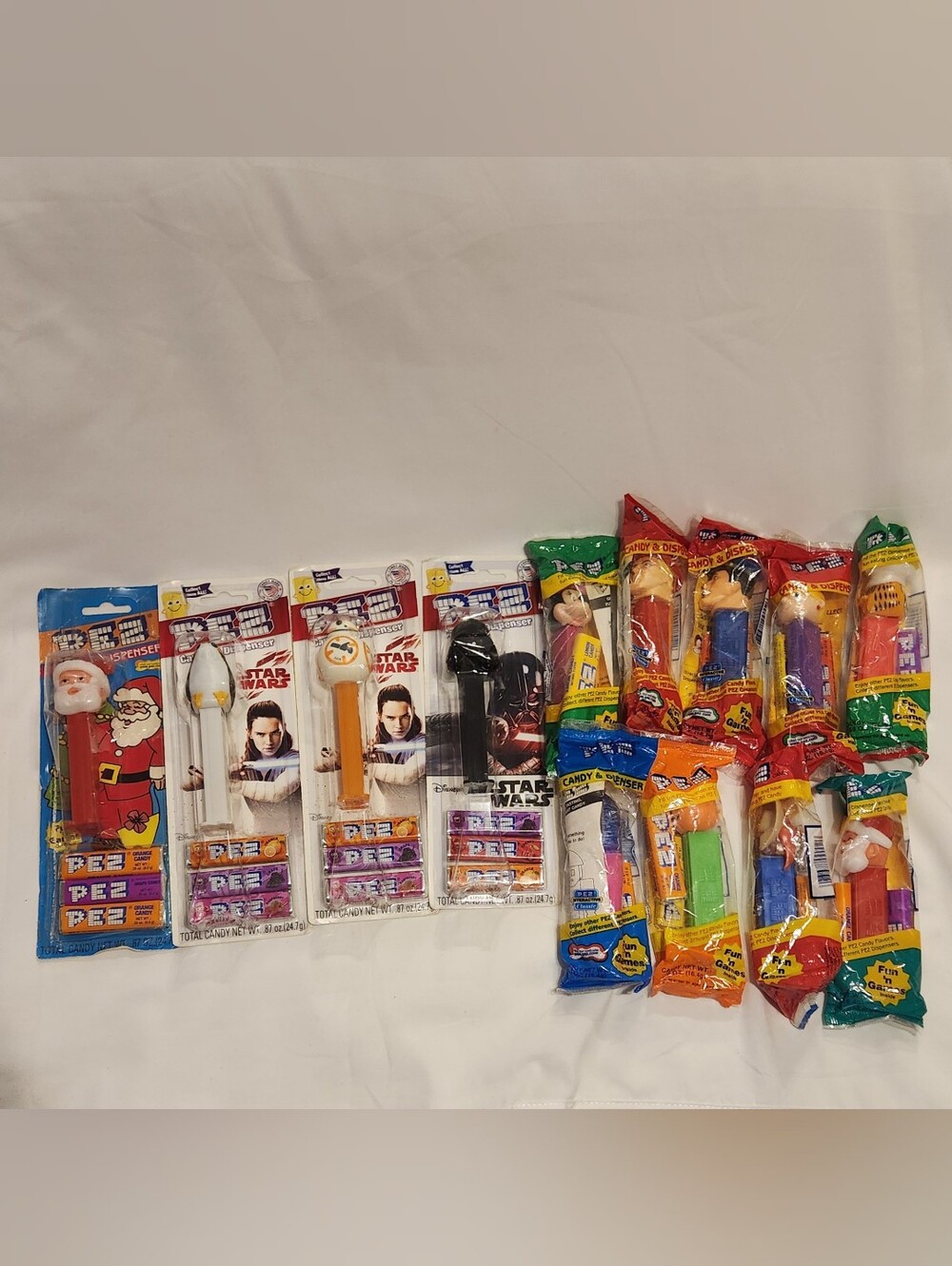 PEZ Dispenser Lot with Holiday & Star Wars Characters & More NEW Sealed